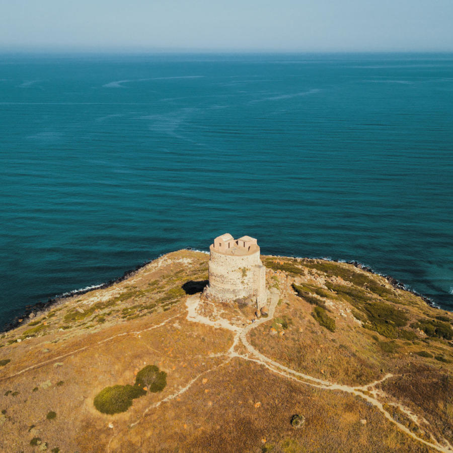 foto drone spiaggia di tharros sardegna beat fly