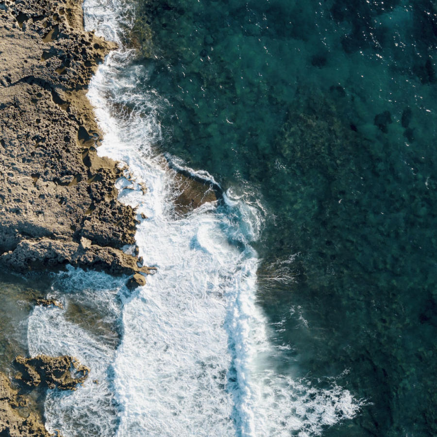 foto drone spiaggia samesa longa sardegna beat fly