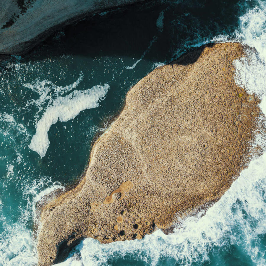 foto drone spiaggia santa caterina sardegna beat fly