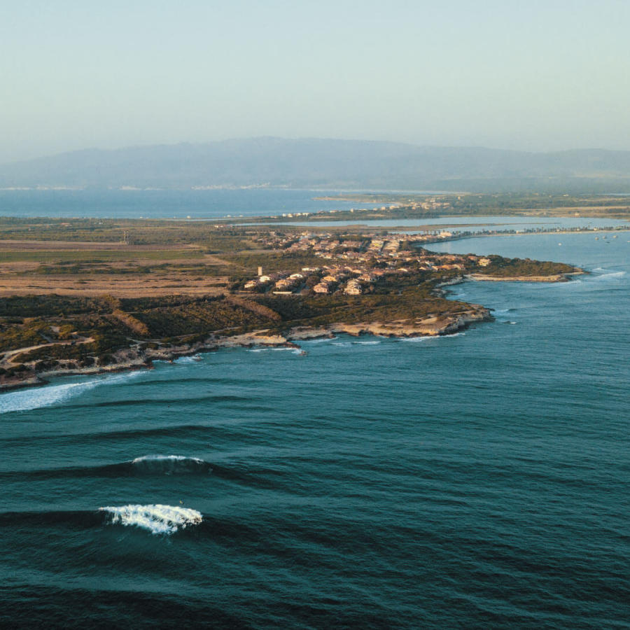 foto spiaggia di capo mannu sardegna beat fly