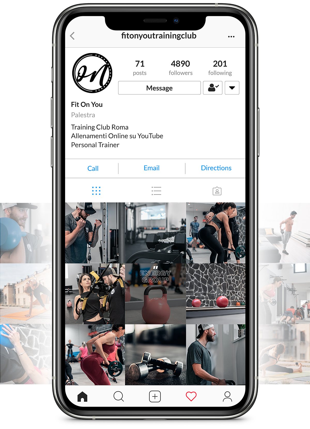 fit on you instagram content marketing